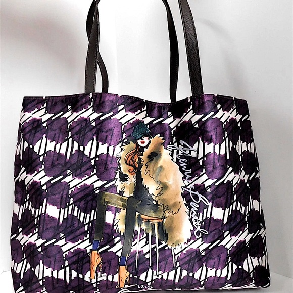 Henri Bendel Izak Girl Tote Bag NWOT - Picture 2 of 6